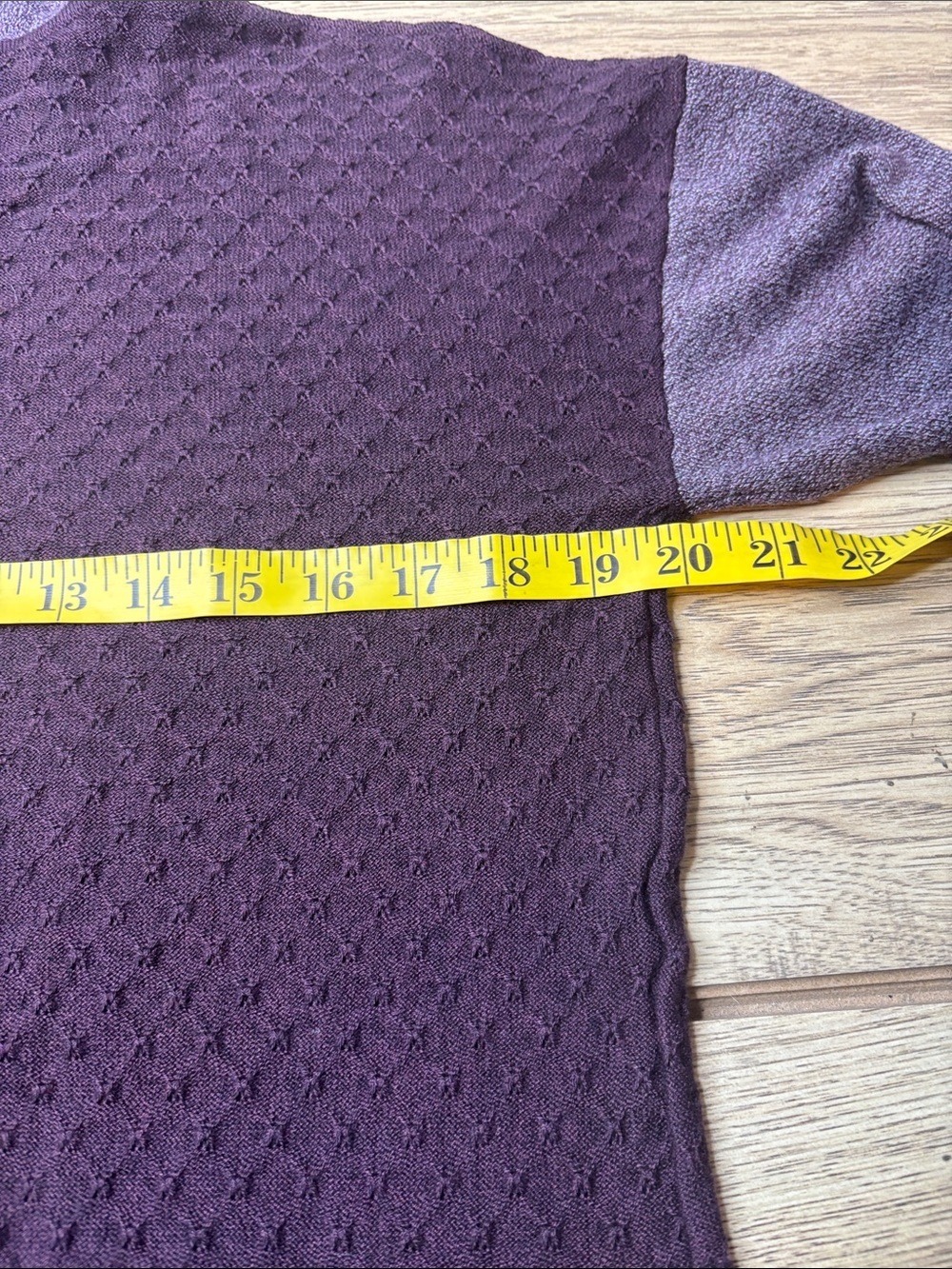 Women’s Smartwool Shadow Pine Textured Hoodie in Plum Size Medium - Picture 7 of 8